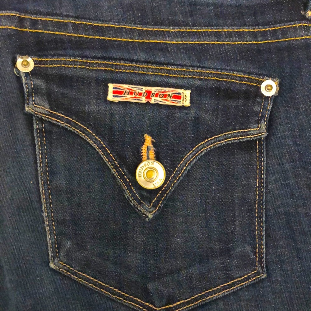 Hudson, dark jeans, skinny, ankle length